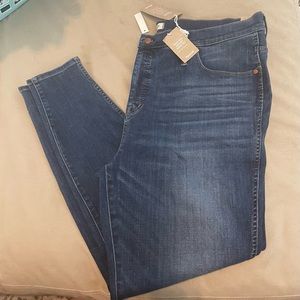 New with tags Madewell high rise skinny jeans 36 tall